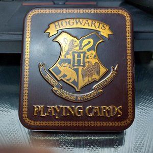 Harry Potter Hogwarts Playing Cards in Collectable Tin